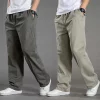 Men’s Cargo Pants Summer Spring Cotton Work Wear New In Large Size 6XL Casual Climbing Joggers Sweatpants Hombre Autumn Trousers