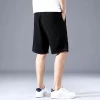 Lce Silk Shorts Men’s Thin Sports Cropped Pants Loose Straight Leg Cool Breathable New Fashion Trend Casual XL-XXXL
