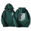 Attack on Titan Men’s Hoodie Anime Hoodies Men and Women Streetwear Pullover Harajuku Shingeki No Kyojin Hoodies Sweatshirt