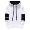 Men’s Hoodies Long Sleeve Casual Printing With Letter Sweatshirts New Spring Hip Hop Pullover Sports Top Male Hooded Sweatshirts
